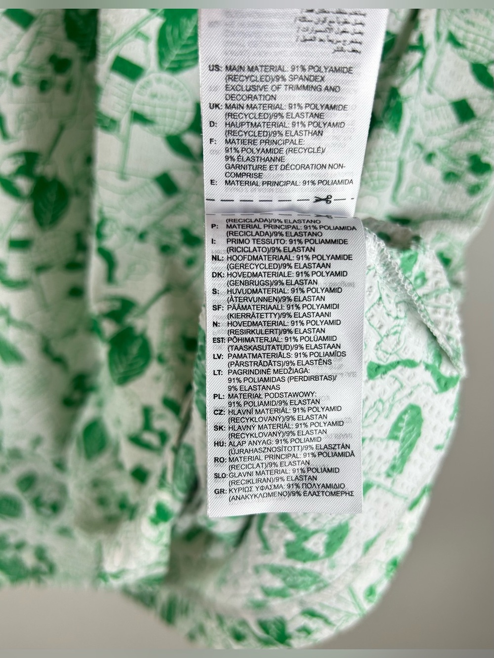 Adidas Men’s Play Green Graphic Golf Polo Shirt Size XL HS9054 Stretch EUC - Picture 13 of 14